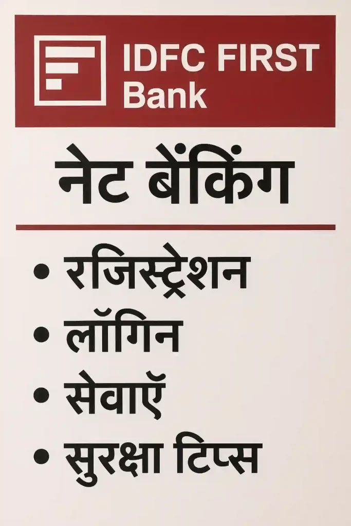 IDFC First Bank Net Banking