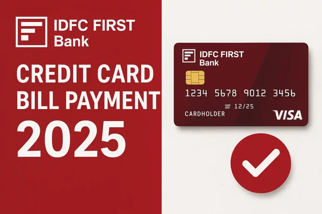IDFC First Bank Credit Card Bill Payment 