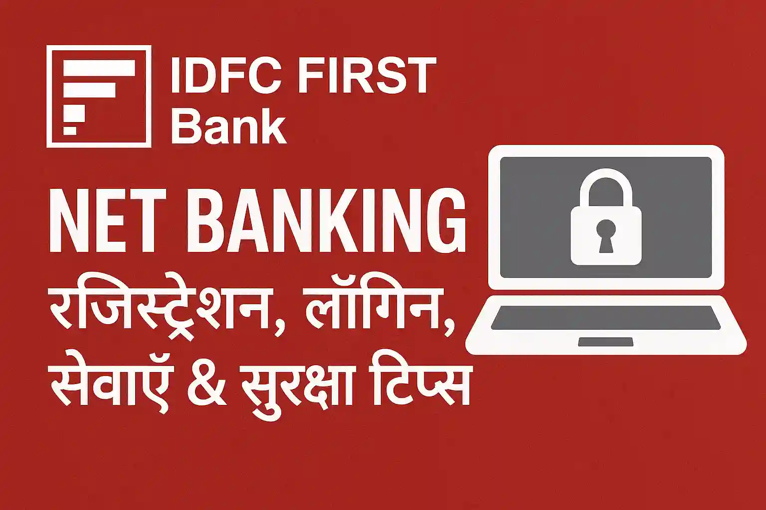 IDFC First Bank Net Banking – रजिस्ट्रेशन, लॉगिन, सेवाएँ & सुरक्षा टिप्स